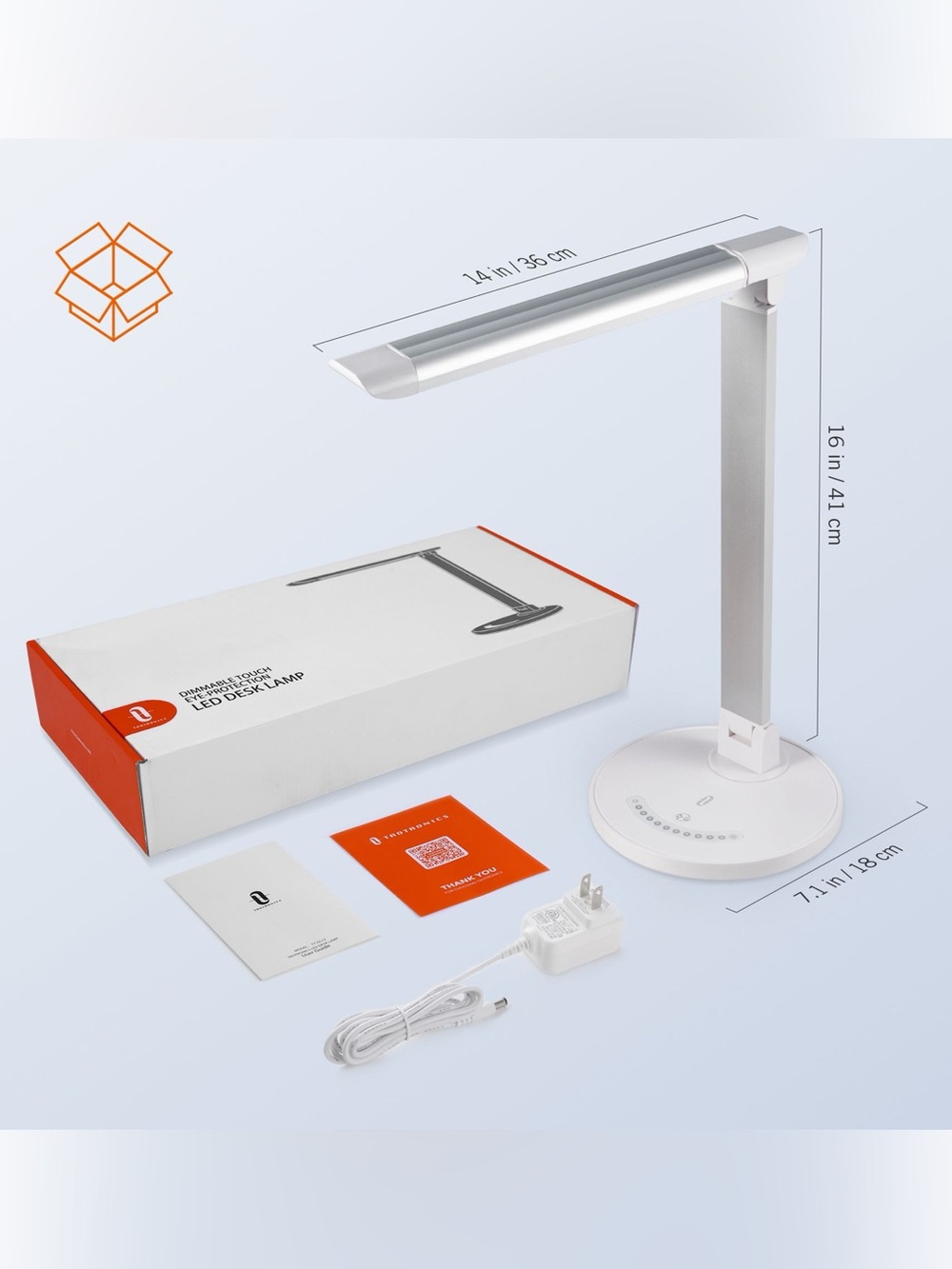TaoTronics TT-DL13 LED Desk Lamp with Touch Controls